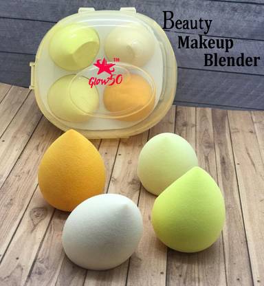 Glow50 Makeup Sponge Blender Puff Pack Of 4 pc