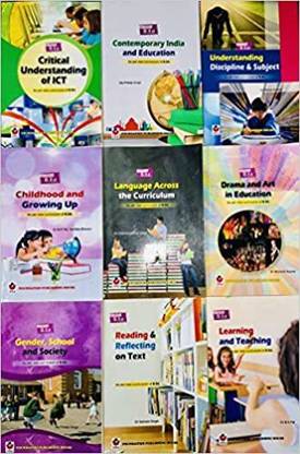 ए कम्पलीट बी.ED कोर्स बुक फॉर फर्स्ट ईयर (सेट ऑफ 9 बुक्स) एज़ पर न्यू करिकुलम ऑफ बी.ED
