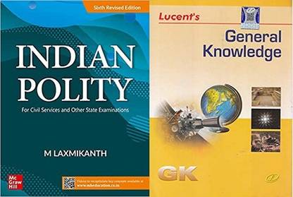 Indian Polity & Lucent General Knowledge Combo Set Of 2 Books For All Competitive Exams