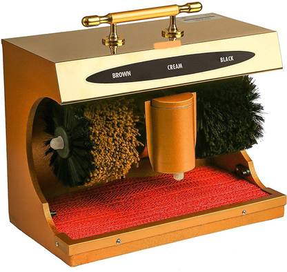 KOBBEY Gold Automatic Shoe Polish Machine with 5 year warranty Automatic Shoe Polishing Machine