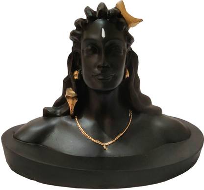 Buyent Enterprises adi yoginath Statue for car Dash Board for Home Decor Office Pooja & Gift Decorative Showpiece  -  12.5 cm