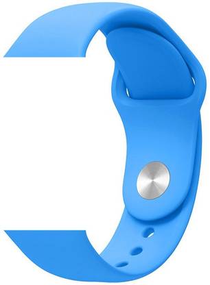 TECHWIND Soft Silicon APLE Watch Strap for Series 6/5/4/3/2/1 Fits in 38/40MM (LIGHT BLUE) Smart Watch Strap