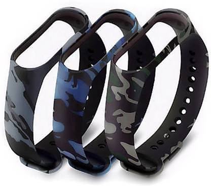 TECHWIND Xiaomi Mi Band 4 & Mi Band 3 Strap Combo Mi Band 4 & Mi Band 3 Watch Belt Combo Smart Band Strap