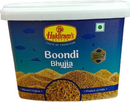 Haldiram's Nagpur Boondi Bhujia Jar (Pack of 4) (150g*4)