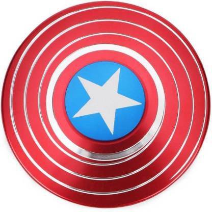 QWICK CLICK Amazing Captain America Shield Fidget Spinner Toy For Kids