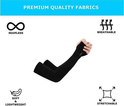 let's silim PACK OF 1 SUN PROTECTOR GLOVES BLACK Riding Gloves