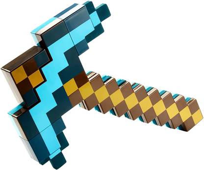 Minecraft Transforming Sword & Pickaxe Action Figure Armor Sets