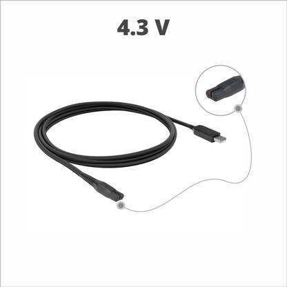 FADDISH 4.3V Charger compatible with Trimmer &Shave Trimmer 30 min  Runtime 1 Length Settings