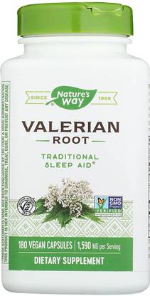 Nature's Way Valerian Root 180 Veg Capsules