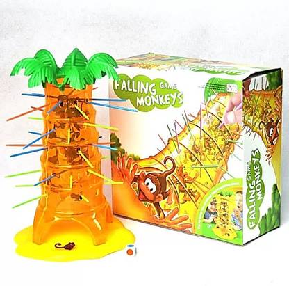 SABIRAT Falling Monkeys, Try To Keep The Monkeys From Tumbling Down, Funniest Game Ever Party & Fun Board Game