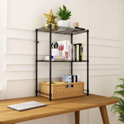 Flipkart Perfect Homes Studio Book shelf Metal Open Book Shelf
