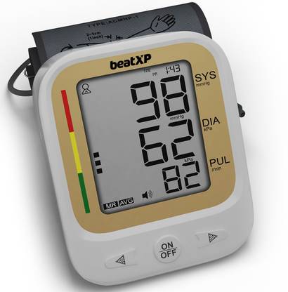 Pristyn care Digital BP Monitor | BP Machine | Blood Pressure Monitor | Blood Pressure Machine | Automatic Digital Electronic Blood Pressure Monitor | Premium Design , Top Notch Quality | One Touch Operations by beatXP Automatic Digital Electronic Bp Monitor