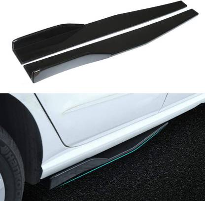 PRTEK Side Skirts, Car Body Styling Side Skirt, Left/Right Rocker Splitters Diffuser Car Spoiler