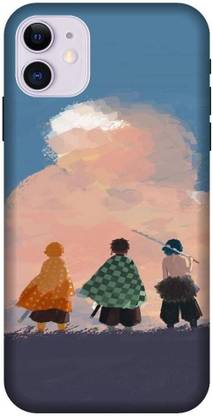 Vinsmoke Back Cover for Iphone 11 Demon Slayer, Tanjiro, Zenitsu, Nezuko, Anime