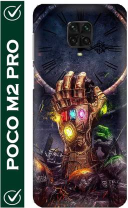 FULLYIDEA Back Cover for POCO M2 Pro, Goblet, Thanos, Infinity War, Endgame, Fictional Character, Marvel: