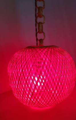 Eco Bambrin HANDICRAFTED BAMBOO LAMP /PENDANT SHAPE GLOBE TYPE DISCO LIGHT Pendant Lamp Ceiling Lamp