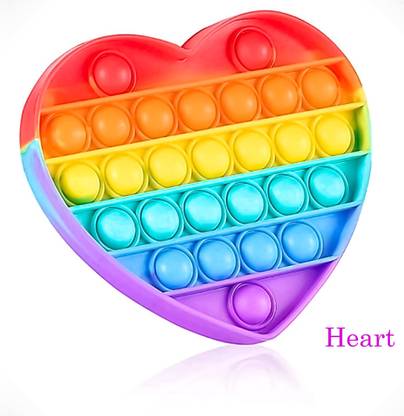 A4D Love Pop Fidget Toys, Special Needs Stress Relief Toys for Kids Children Adults