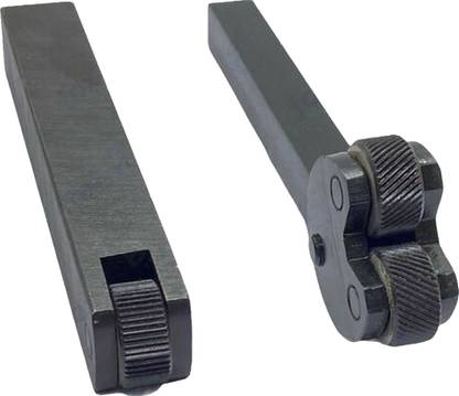 SAMENX Single Knurling Tool & Knurling Tool Lathe Double Head Adjustable (PACK OF 2) Lever Tool