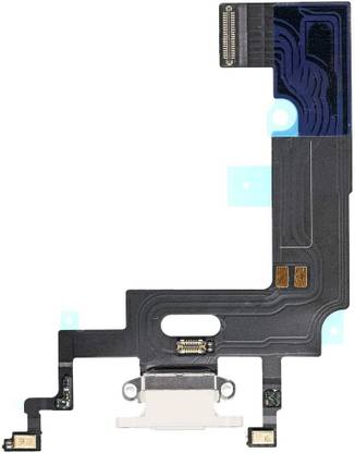 LAYONEX 100% ORIGINAL PORT DOCK IPHONE XR WHITE |Charging Board |Charging PCB | Charging Connector Flex cable