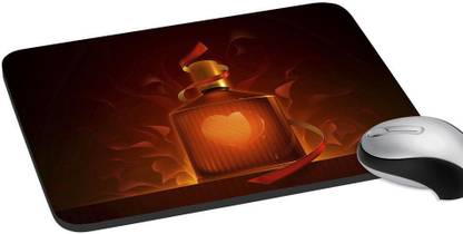 MIKKA Red Heart Mouse Mat Pad Mousepad For Printed Non-Slip Mouse Pad Designer For Lap Non Slip Base Mousepad