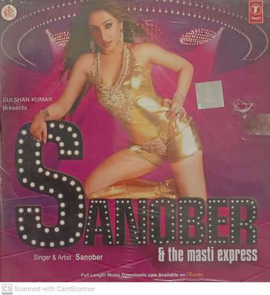 SANOBER & THE MASTI EXPRESS Audio CD Standard Edition