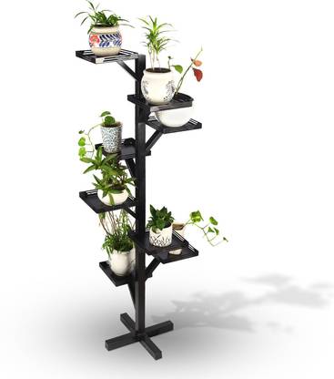 India Decor Shop Designer Tree shape 8-Tier Elevated Pot Stand Plant Container Set