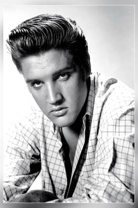 Elvis Presley Also Known As Elvis Aaron Presley An American Singer And Actor King Of Rock And Roll Matte Finish Poster Paper Print