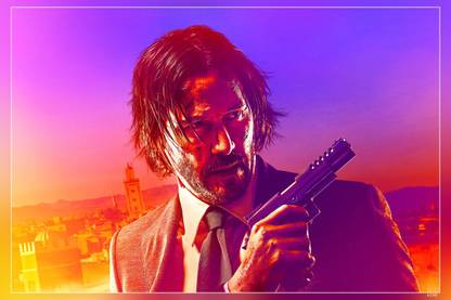 John Wick Chapter 3 Parabellum Movie Matte Finish Poster Paper Print