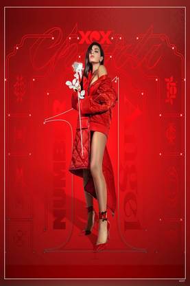 Charli Xcx Number 1 Angel Album Cover Matte Finish Poster Paper Print
