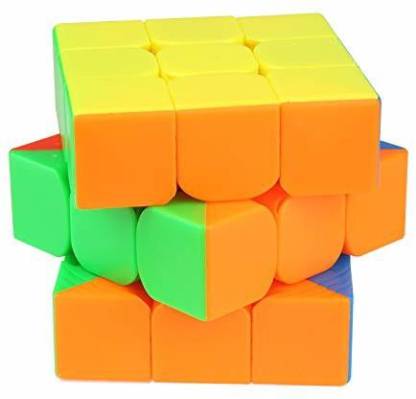 rozik Cubes 3x3 High Speed Sticker Less Magic Puzzle Cube Game Toys magic puzzle cube