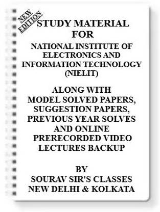 Study Material On National Institute Of Electronics And Information Technology (Nielit) [pack Of 4 Books] With Model Question Papers + Topicwise Analysis + Mcq Questions