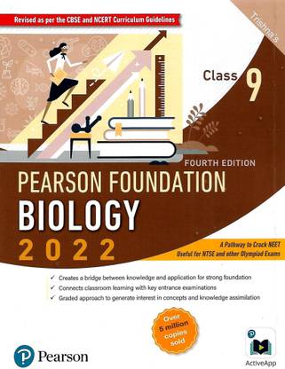 PEARSON IIT FOUNDATION BIOLOGY 2022 CLASS 9 Pearson Education India