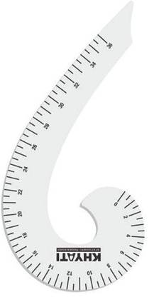 KHYATI Tailoring scales /Fashion designing scale - set of 2 , french curve scale Ruler