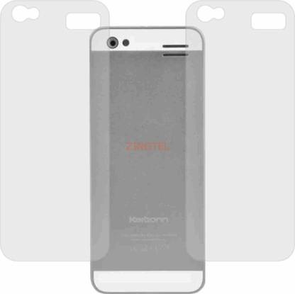 ZINGTEL Back Screen Guard for KARBONN K-PHONE 1 (Matte Finish)