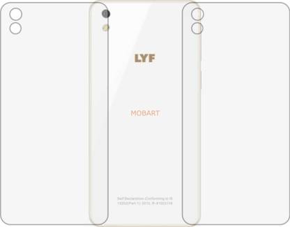 MOBART Back Screen Guard for LYF WATER 8 (Matte Finish)