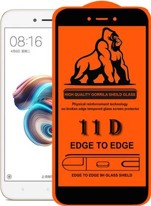 Yougest Edge To Edge Tempered Glass for Mi Redmi 5A