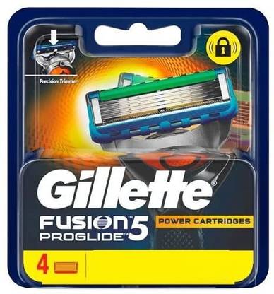 Gillette Fusion Proglide -Power Cartridges (Fit All Fusion Handle)