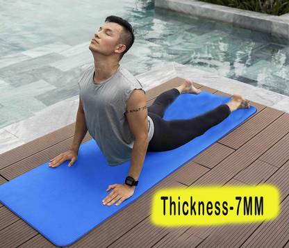 CORE FIT Roll Easy Pro 24 X 72 Blue 5MM mm Yoga Mat