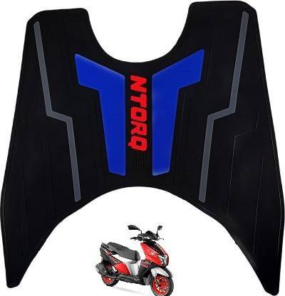 Digital Craft TVS Ntorq Multi Color Washable Scooty Mat Footmatt TVS Ntorq 125 Two Wheeler Mat