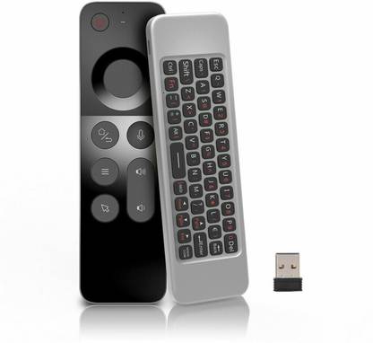 FKU For Android TV BOX / Windows W3 2.4G Wireless Voice Air Mouse Remote Controller  Joystick