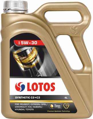 Lotos Synthetic 5W-30 API SN Petrol Diesel Engine Oil for Car (4L) Synthetic 5W-30 API SN Petrol Diesel Engine Oil for Car (4L) Full-Synthetic Engine Oil