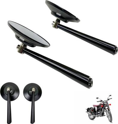 Dhe Best Manual Rear View Mirror For Royal Enfield Classic 350