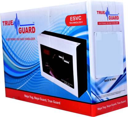 true guard Voltage stabilizer TG4K90V for AC Upto 1.5 Ton (90V-300V) voltage stabilizer