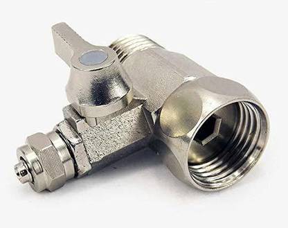 Walkaline Water Filter 1 way Diverter T Valve 1/4" - Under Sink/Wallmount Solid Filter Cartridge