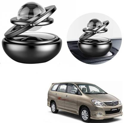 Znee Smart Metal Body Solar Black Crystal Car Air Freshener Car Freshener Diffuser ZSBT-SO-138