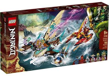 Mr. Fobu LEGO Ninjago Catamaran Sea Battle 71748