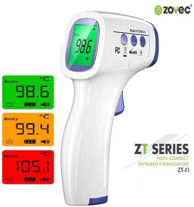 Zovec ZT I1 Non Contact Infrared Forehead Digital Laser Thermal Scanner Gun For Fever Temperature Machine For Kids & Adults Thermometer