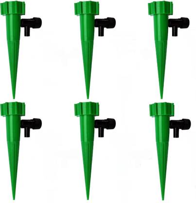TechHark Set of 6 Pieces Drip Irrigation Spikes for Home Garden Drip Irrigation Kit