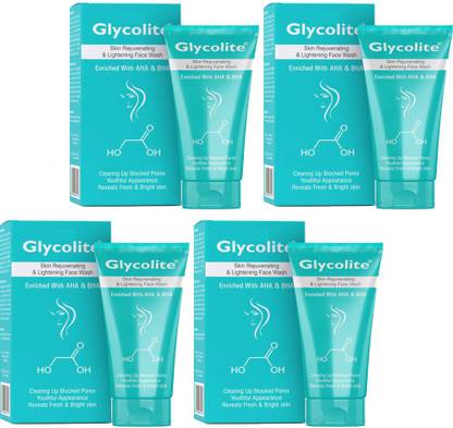 Glycolite Skin fairness Facewash 4x60 ml Face Wash