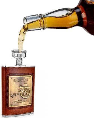Nexshop ™ Pocket Size Flask For Taking Wine, Beer , Brandy , Vodka, Whiskey Storage Stainless Steel Hip Flask